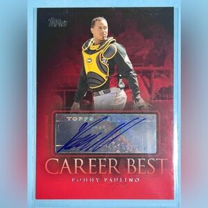 Pittsburgh Pirates, Ronny Paulino 2009 Topps Certified Autograph Card #CBA-RP